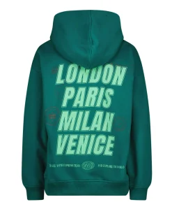 Jongens hoodie groen