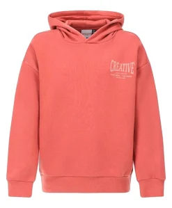 Jongens hoodie oranje