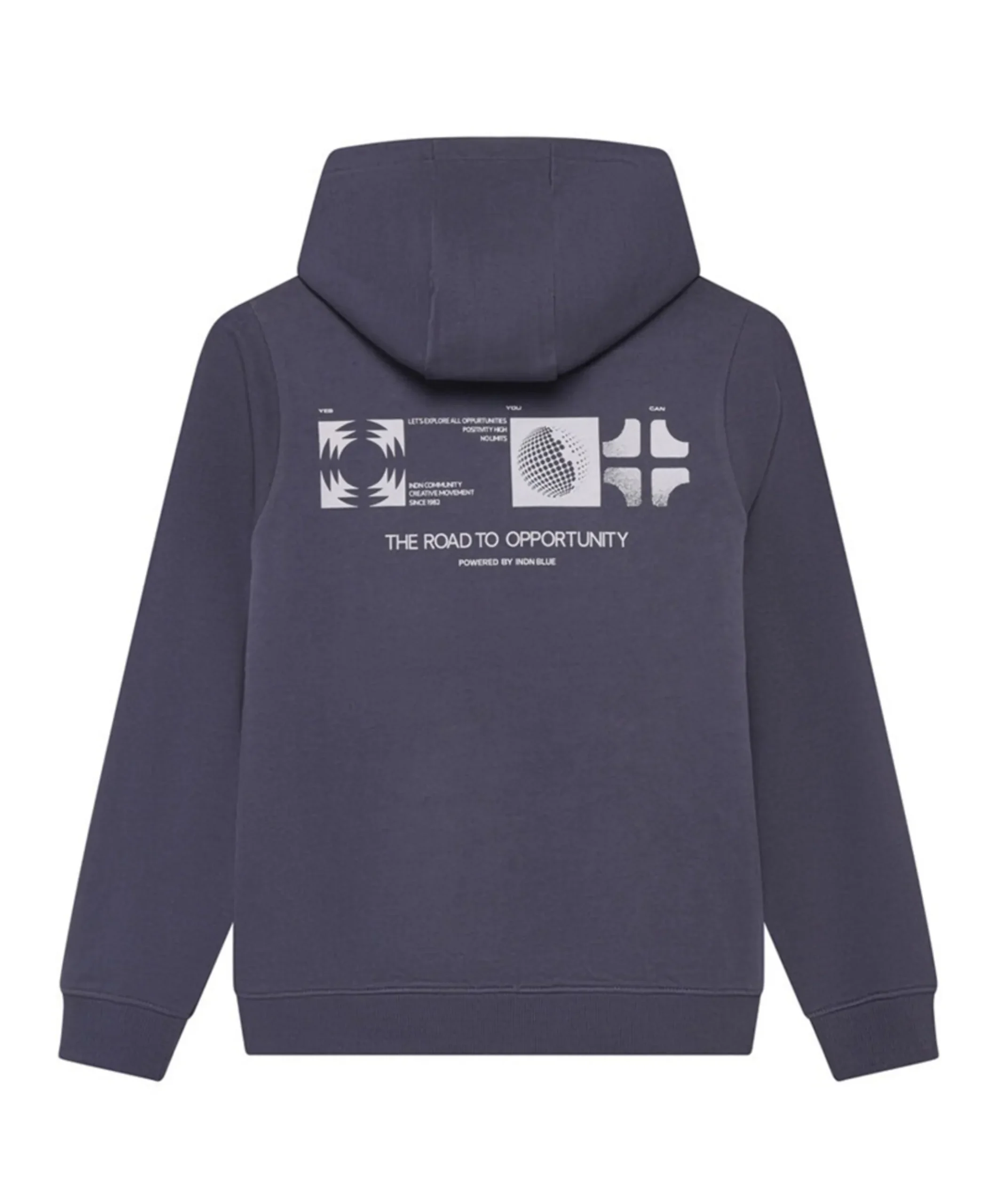 Jongens hoodie paars