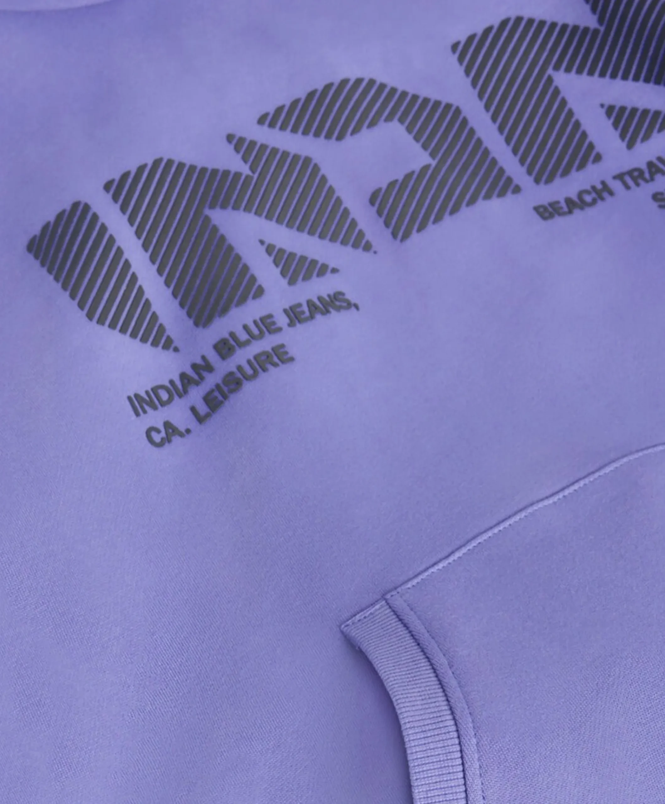 Jongens hoodie paars