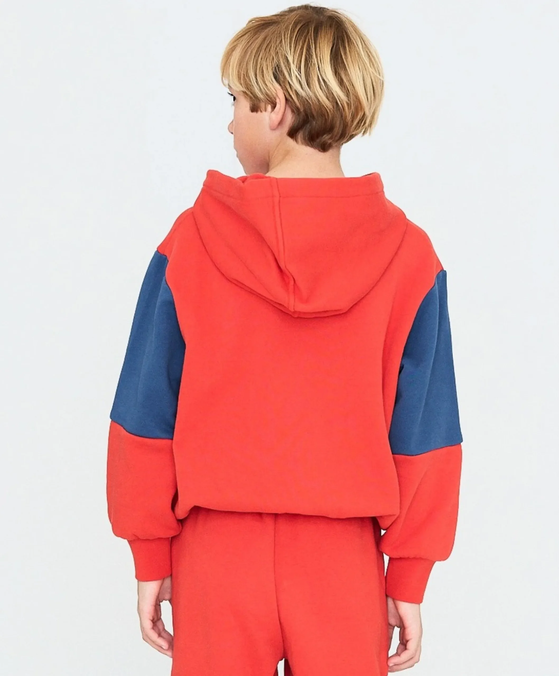 Jongens hoodie rood