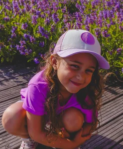 Jongens hoofdaccessoire paars