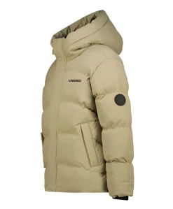 Jongens jas beige