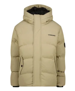 Jongens jas beige