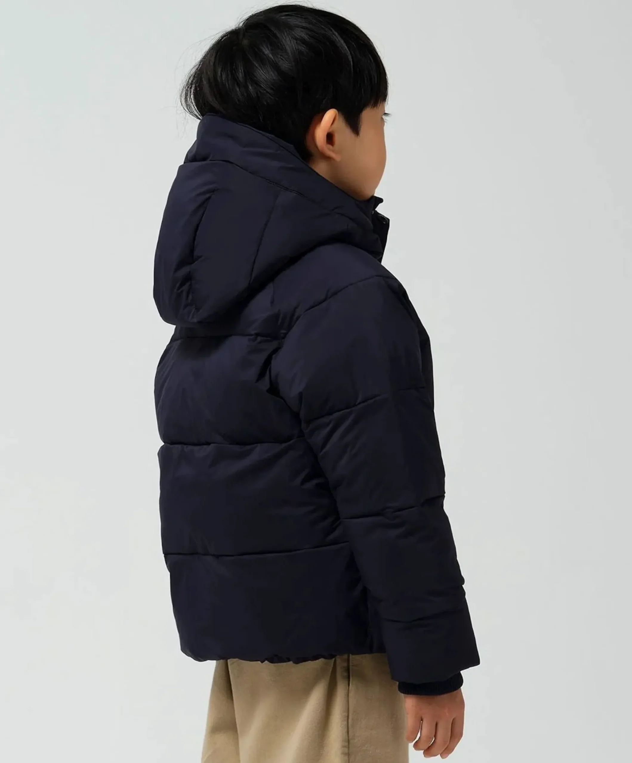 Jongens jas blauw