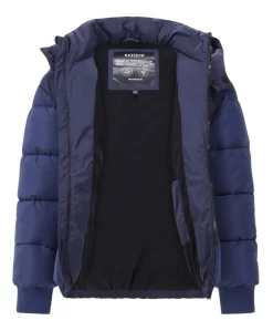 Jongens jas blauw