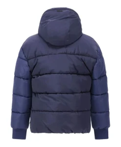 Jongens jas blauw