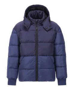 Jongens jas blauw