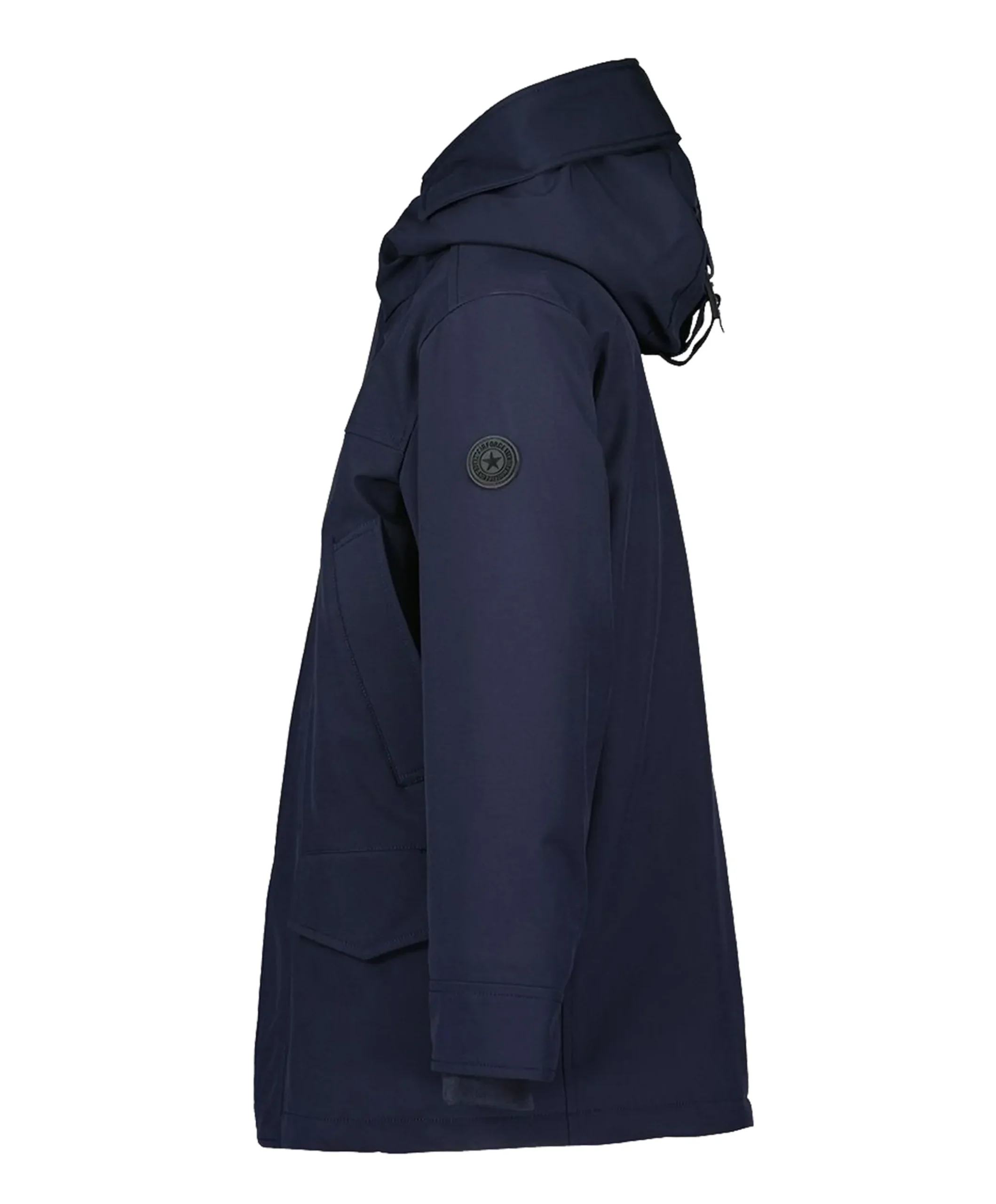 Jongens jas blauw