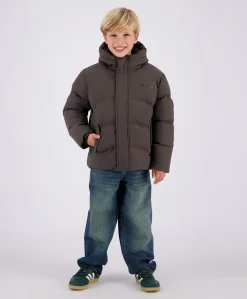 Jongens jas bruin