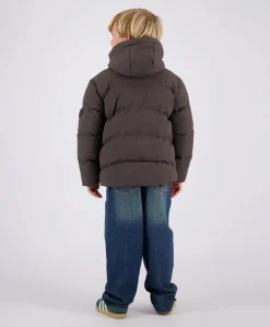 Jongens jas bruin