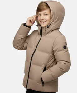 Jongens jas grijs