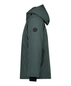 Jongens jas groen