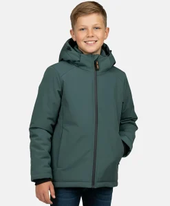 Jongens jas groen