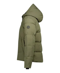 Jongens jas groen