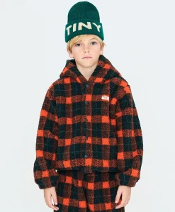 Jongens jas rood