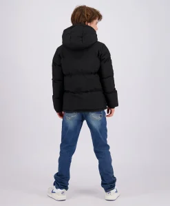 Jongens jas zwart