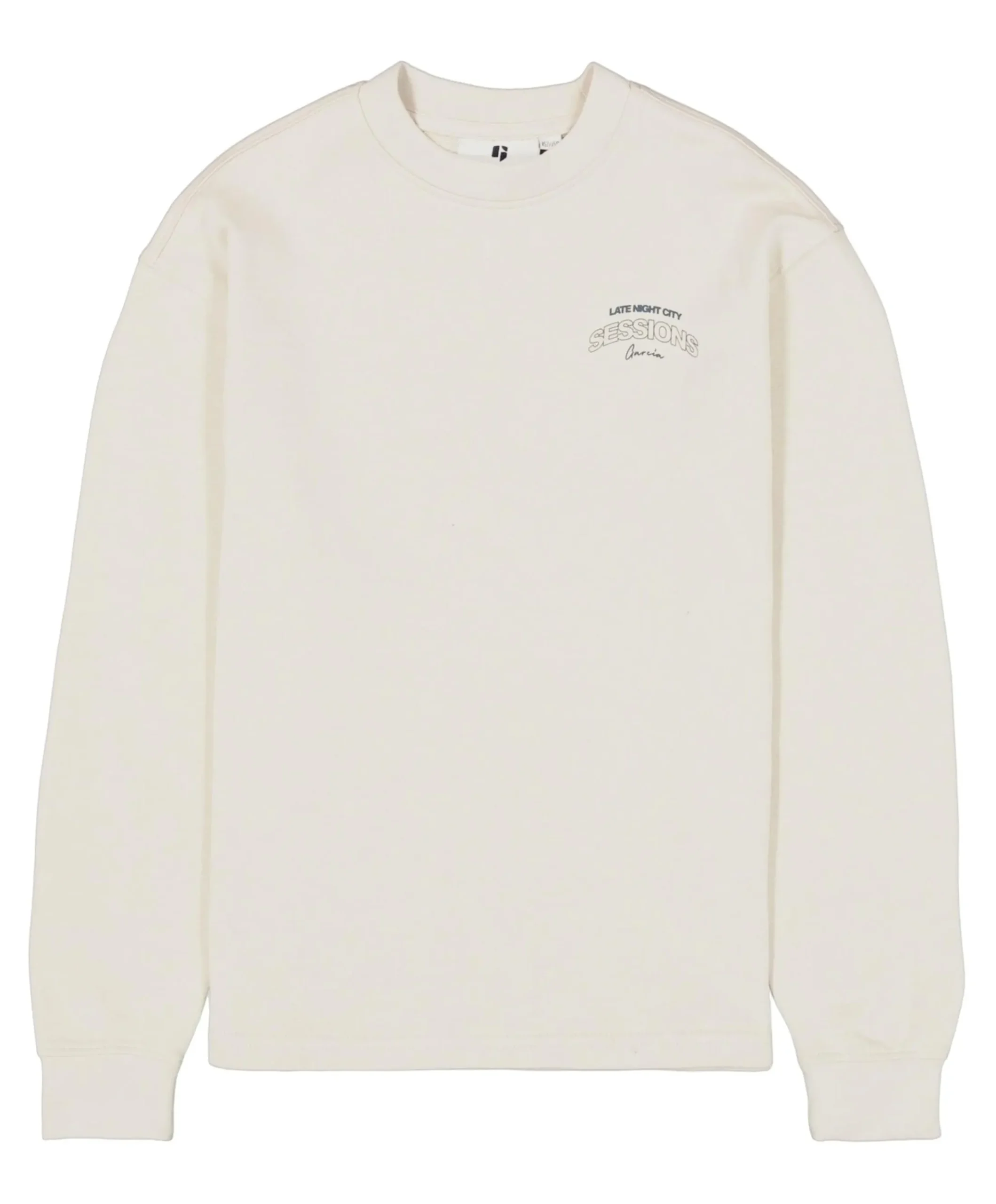 Jongens longsleeve beige