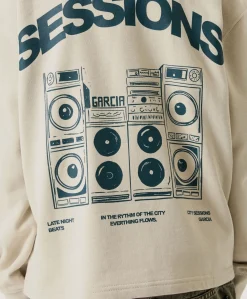Jongens longsleeve beige