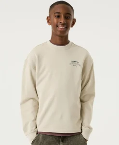Jongens longsleeve beige