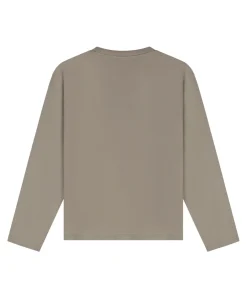 Jongens longsleeve beige