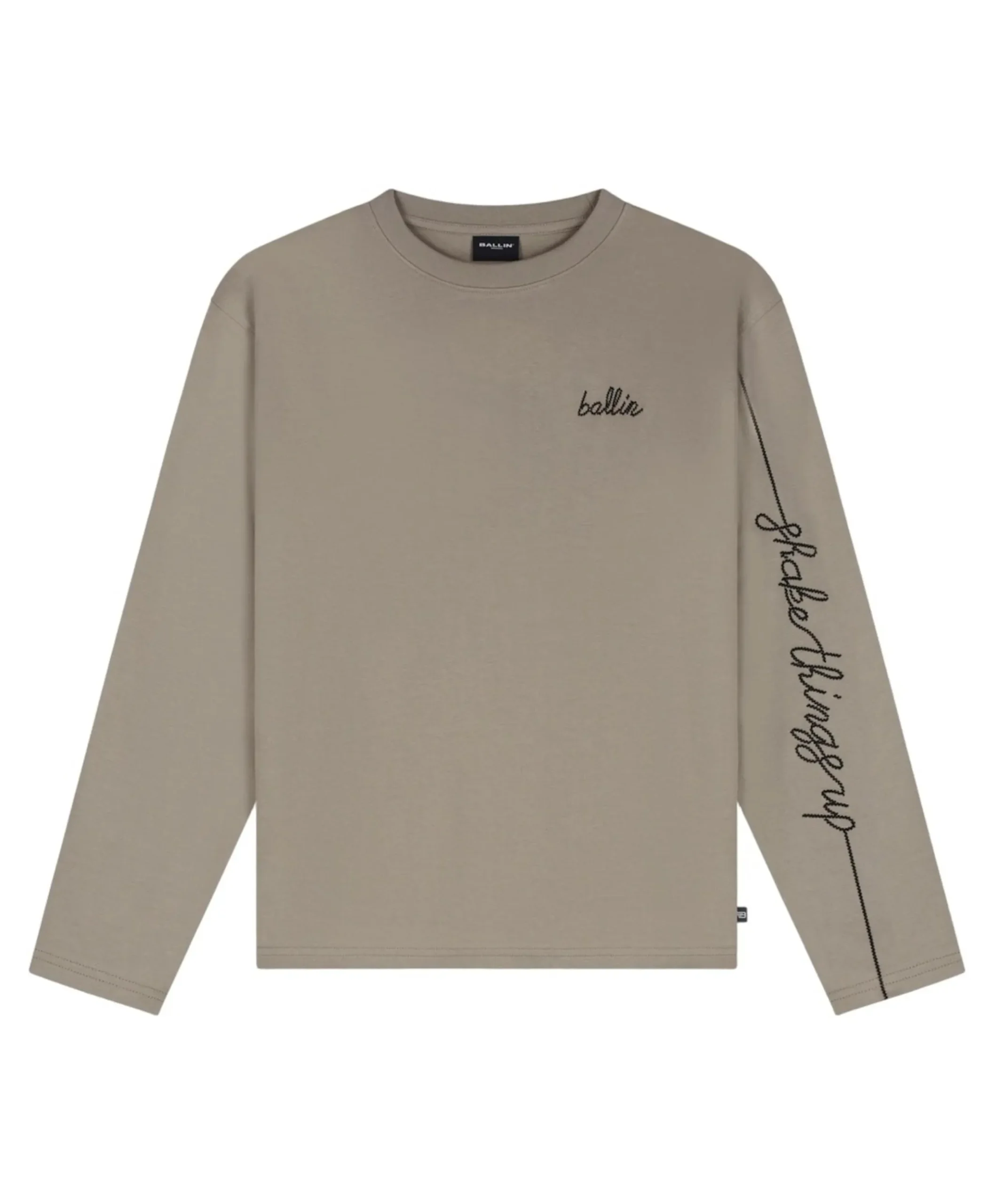 Jongens longsleeve beige