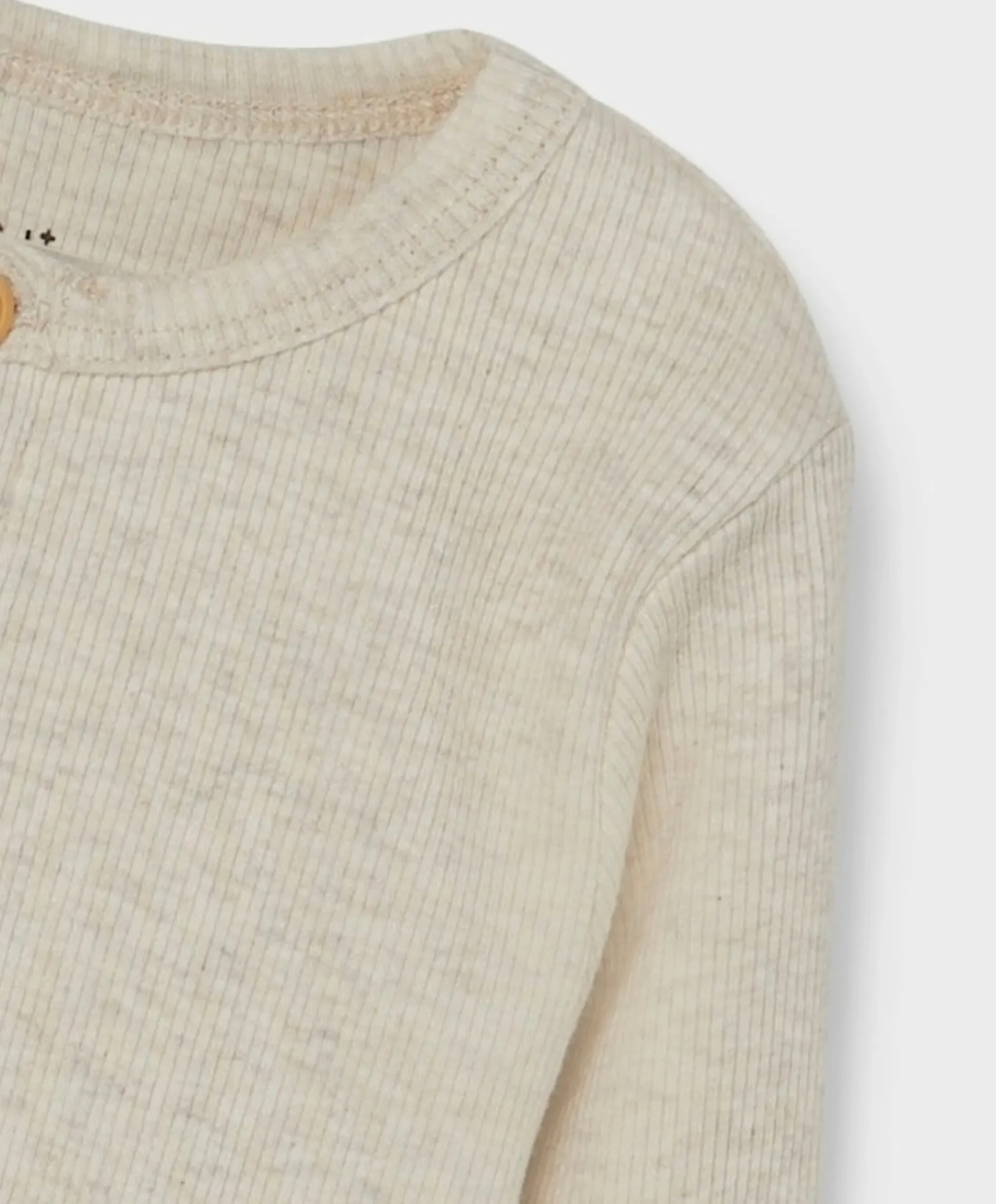 Jongens longsleeve beige