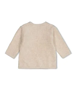 Jongens longsleeve beige