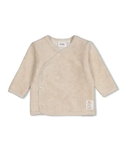 Jongens longsleeve beige