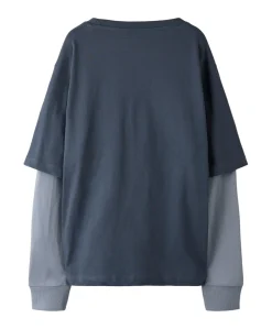 Jongens longsleeve blauw