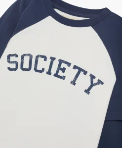 Jongens longsleeve blauw