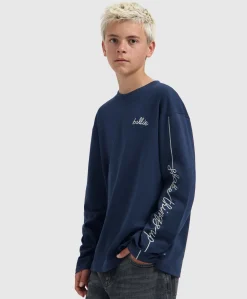 Jongens longsleeve blauw