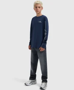 Jongens longsleeve blauw