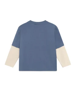 Jongens longsleeve blauw