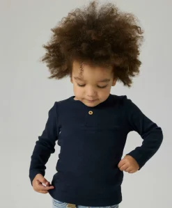 Jongens longsleeve blauw