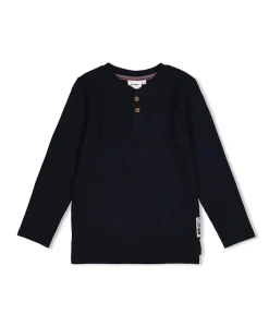 Jongens longsleeve blauw