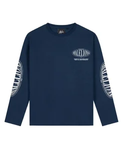 Jongens longsleeve blauw
