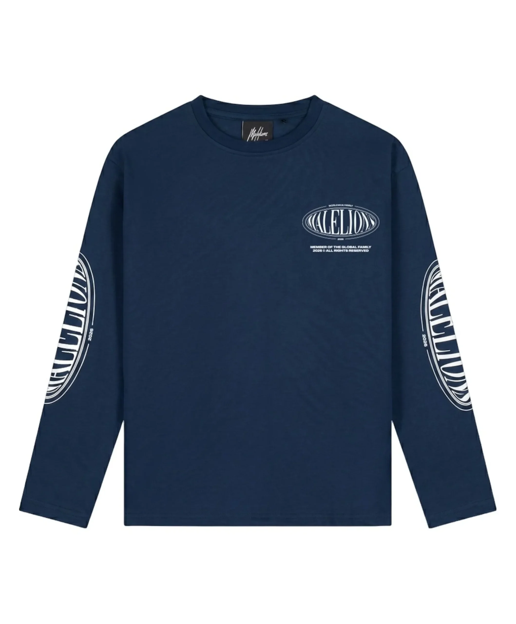 Jongens longsleeve blauw