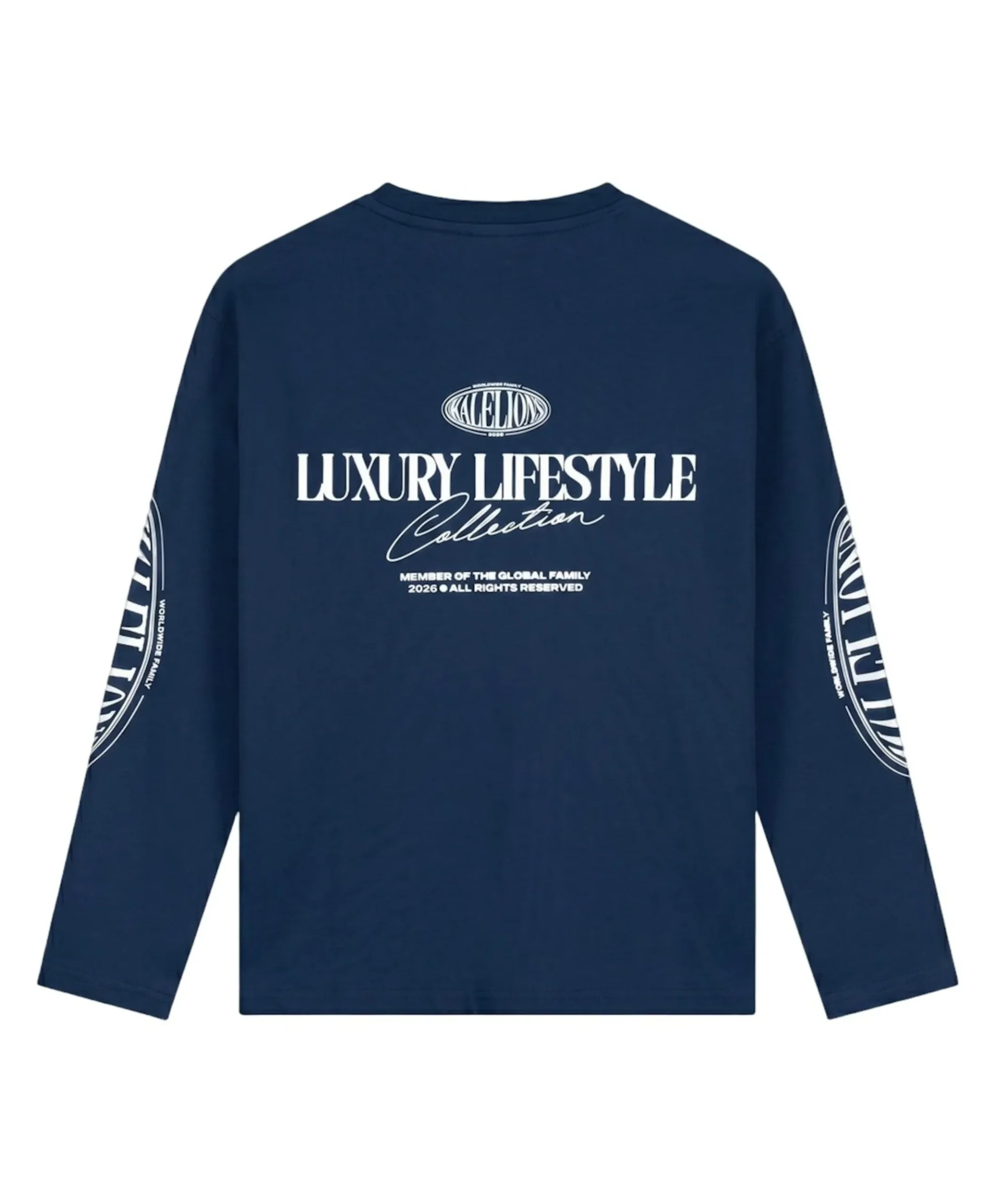 Jongens longsleeve blauw