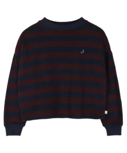 Jongens longsleeve bordeaux