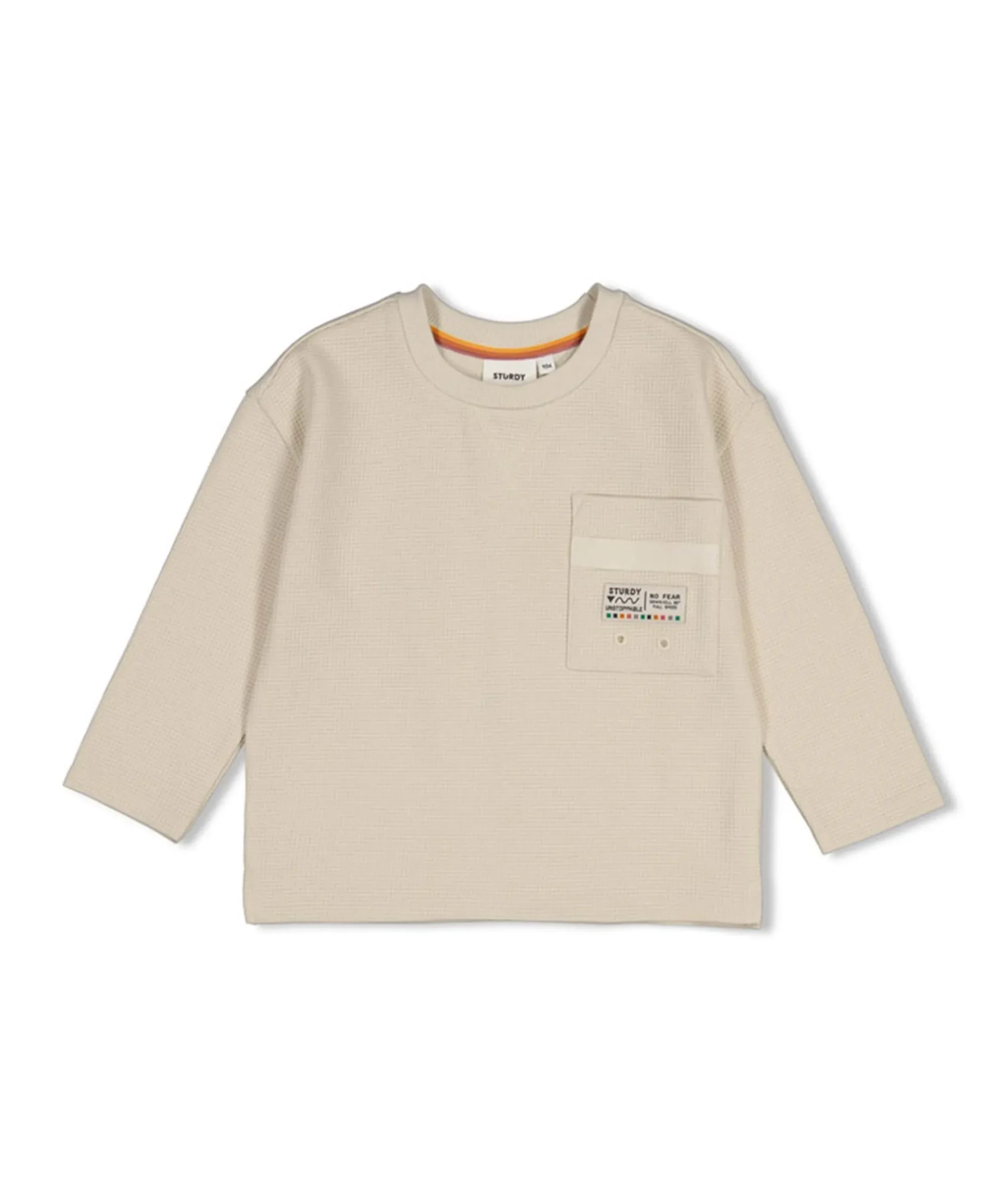 Jongens longsleeve ecru
