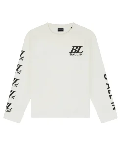 Jongens longsleeve ecru
