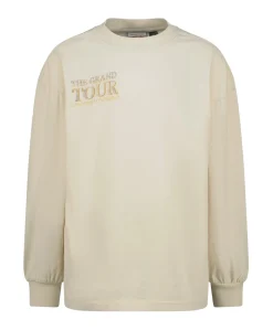 Jongens longsleeve ecru