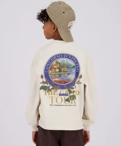 Jongens longsleeve ecru