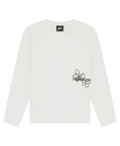 Jongens longsleeve ecru