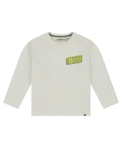Jongens longsleeve ecru