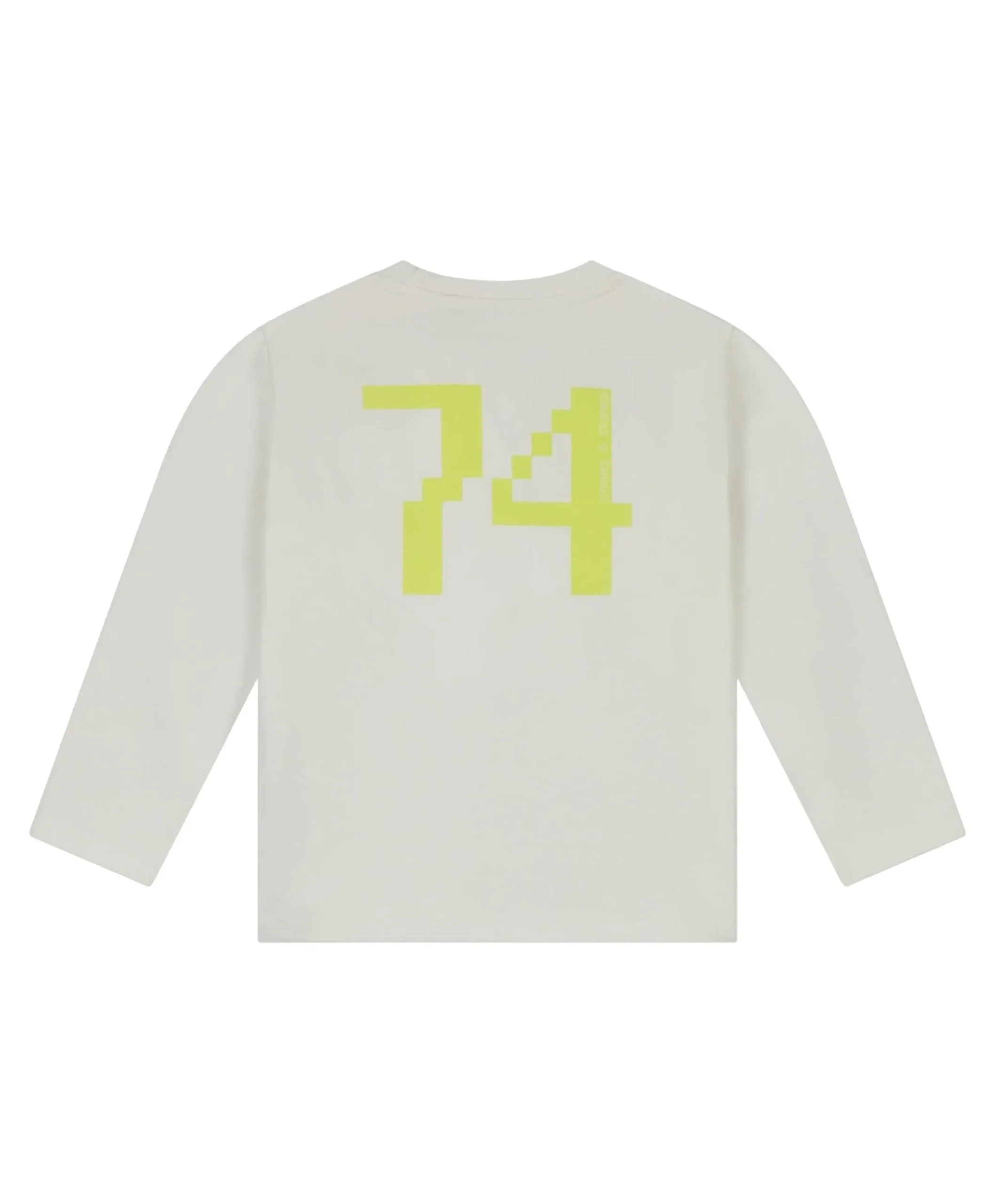 Jongens longsleeve ecru