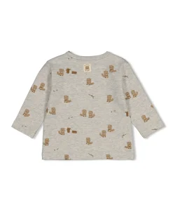 Jongens longsleeve grijs