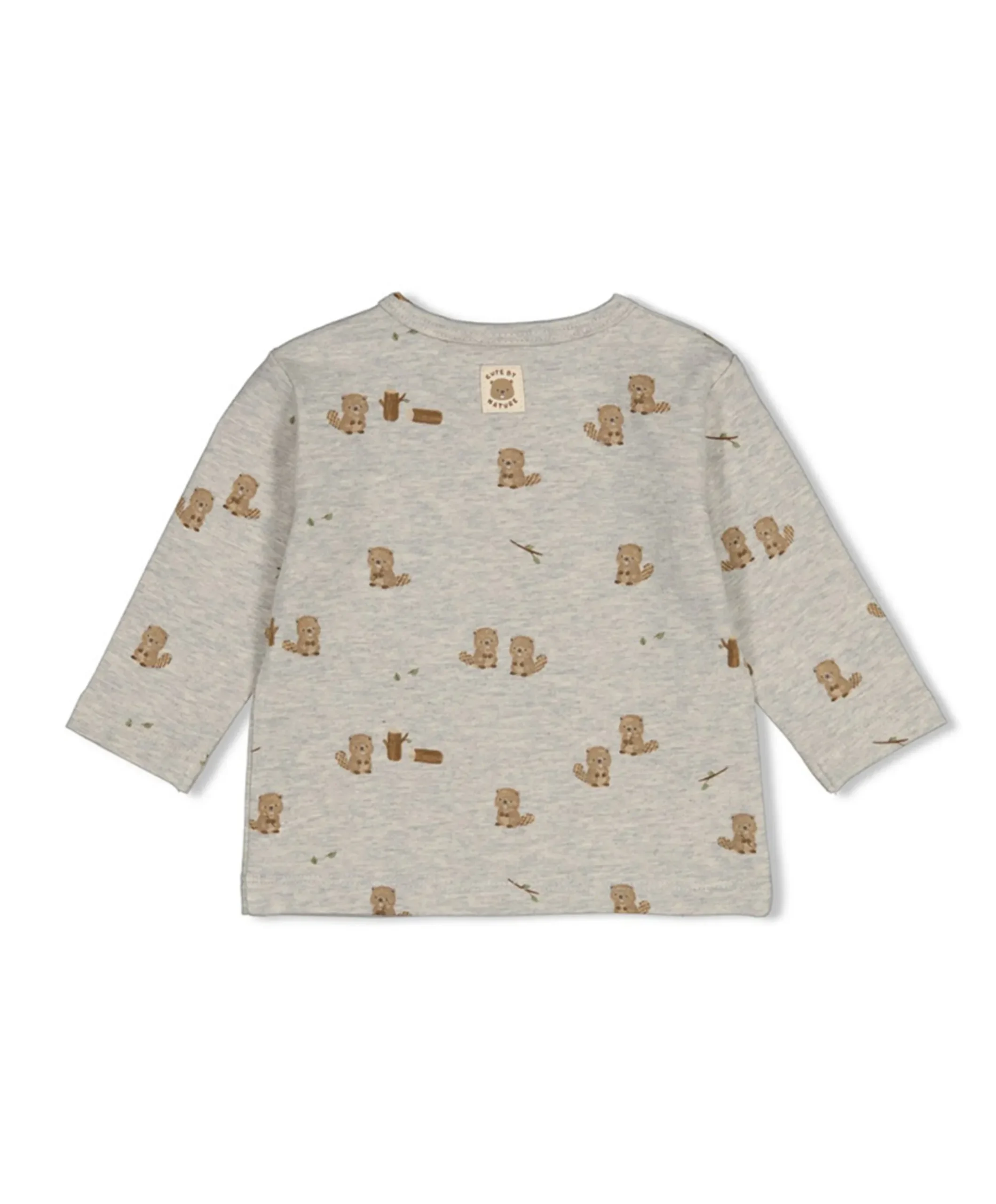 Jongens longsleeve grijs