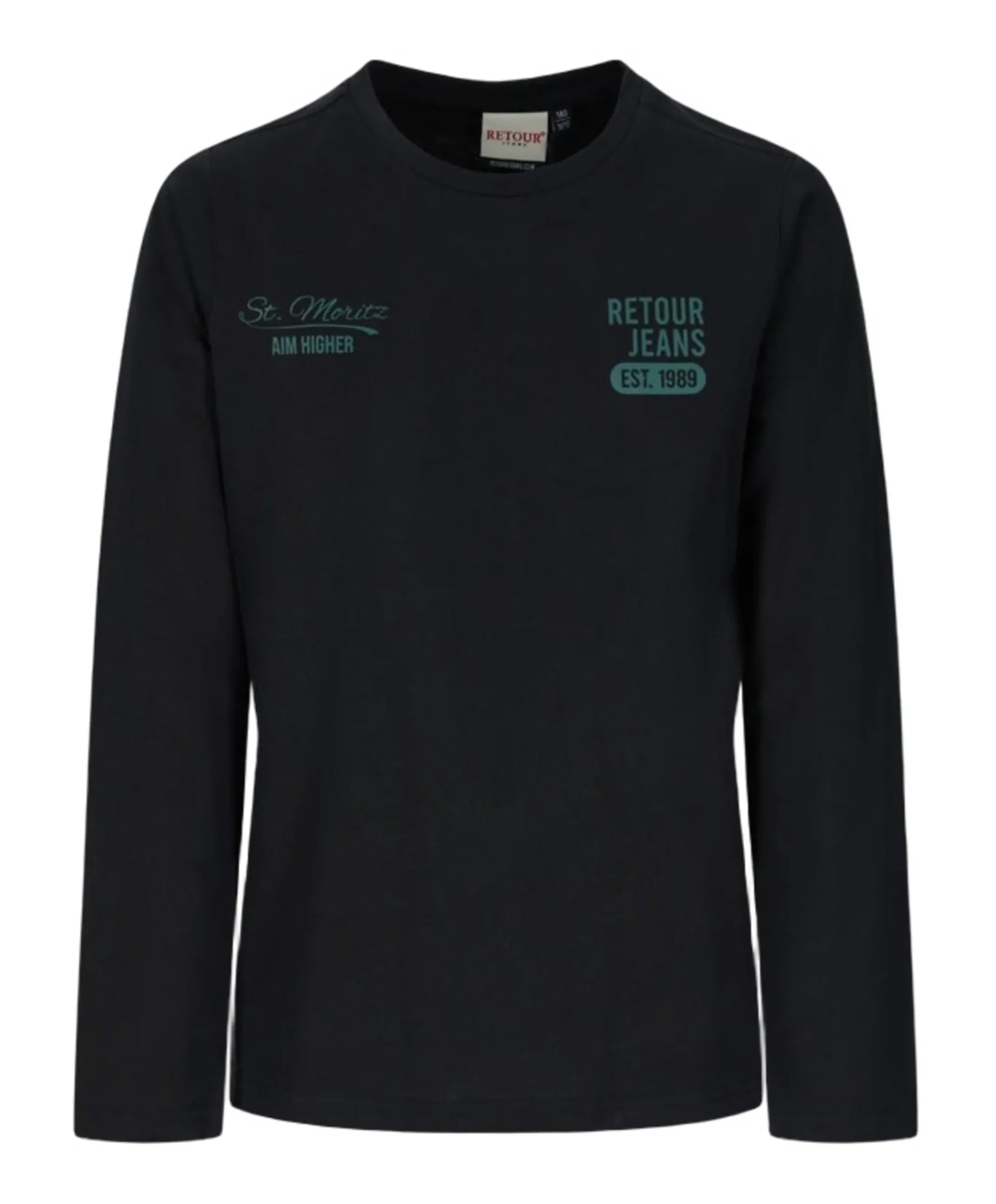 Jongens longsleeve grijs